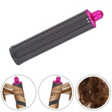 Long Barrel Curling Iron for Dyson Hair Dryer - 13.4cm Upgraded - 40mm Red - Front View