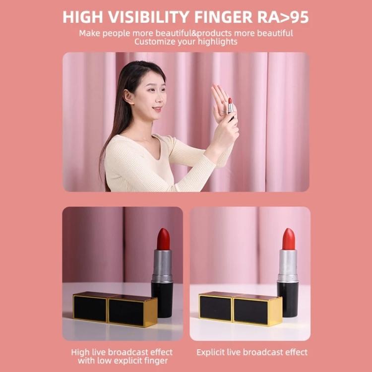 Full-screen 12.6 Selfie Ring Light Tripod Set - 210cm for Live Stream - 210Cm Overhead Shot