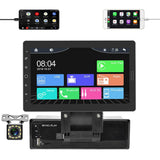 10.1 Inch Full Screen Car Mp5 Player With Wired Carplay - Standard + 12 Light Camera - Front View