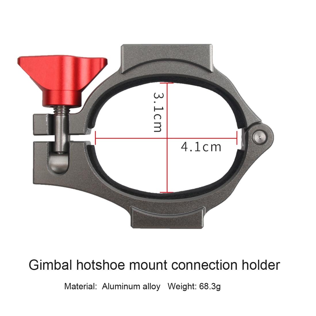 Compact Tripod Mount for Dji Mobile 2 with Flashlight Extension