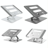 Foldable Rotating Laptop Cooling Stand - Multifunctional - 45-Degree Angle
