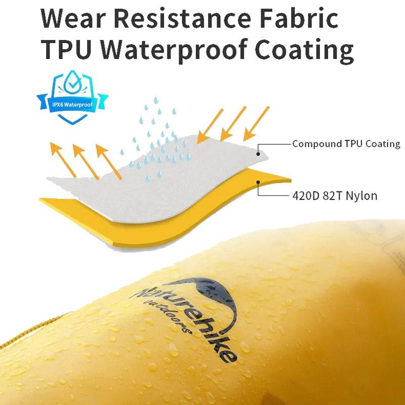Waterproof Bag For Outdoor Water Activities 20L Khaki - 30L Yellow