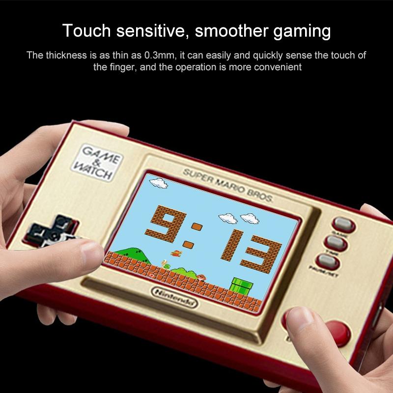 50-pack Tempered Glass Film for Nintendo Game Watch - Clear