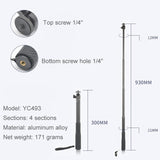 Gimbal Extension Rod for Dji Pocket / Pocket 2 - Stabilizer - Side View