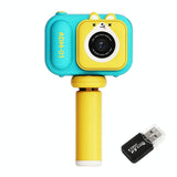 48Mp Dual Lens Kids Digital Camera With 2.4 Ips Screen And 32Gb Tf Card - Blue Fox - With 32G Tf Card Blue Fox