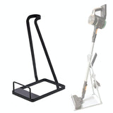 Non-punch Storage Bracket for Dyson Vacuum - Universal Floor Mount Black
