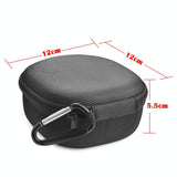 Protective Case for Jbl Go4 Bluetooth Speaker - Portable Storage Bag Black - Black Carbon Fiber