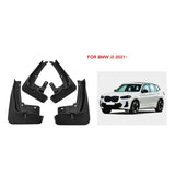 For Bmw Ix3 Electric 2021-2022 4Pcs / Set Car Auto Soft Plastic Splash Flaps Fender Guard - Side View