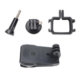 Universal Expansion Bracket for Dji Pocket Gimbal - Expand Bracket+Backpack Clip+Mini Triplet - Side View