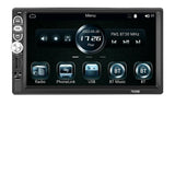 7 Inch Mp5 Bluetooth Carplay Player With Reversing Camera - Standard + 12 Lights - Front View