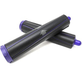 Long Barrel & Adapter Set for Dyson Hair Dryer - 1 Pair - 1Pair Long Barrels +2 Adapters Purple - Top-Down View