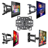 Swivel Tv Wall Mount for 32-52 Inch Monitors - Side View