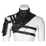 Leather One Shoulder Bag For Women Fhg303Bk - Front View