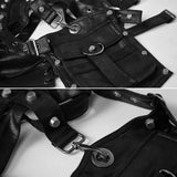 Leather One Shoulder Bag For Women Fhg303Bk - Rear View