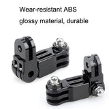Adjustable Screw Adapter for Action Cameras - 45-Degree Angle