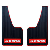 2Pcs Car Tire Mud Flap Modification Plastic Anti-Splash Mud Flap Fender Guard - Cat Eye - Large Blank