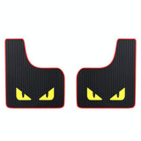2Pcs Car Tire Mud Flap Modification Plastic Anti-Splash Mud Flap Fender Guard - Cat Eye - Large Blank - Extra Image