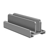 Multifunctional Aluminum Storage Stand for Laptop Tablet and Phone - Front View