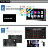 10 Inch Android Car Navigation Player + Ahd Camera - Wifi 2 + 32G Central Control - 45-Degree Angle