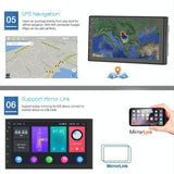 10 Inch Android Car Navigation Player + Ahd Camera - Wifi 2 + 32G Central Control - Close-Up Angle