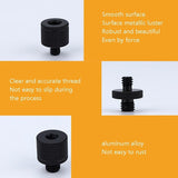 4-Piece Screw Adapter 1 / 4 Female To M8 Male - Top-Down View