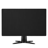 Stretch Cloth Dust Cover for 31.5 Computer Monitor - Hangs on Desktop - Front View