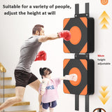 Wall Target Sandbag For Boxing Training And Fitness - 40Cm Square+30Cm Round - 45-Degree Angle