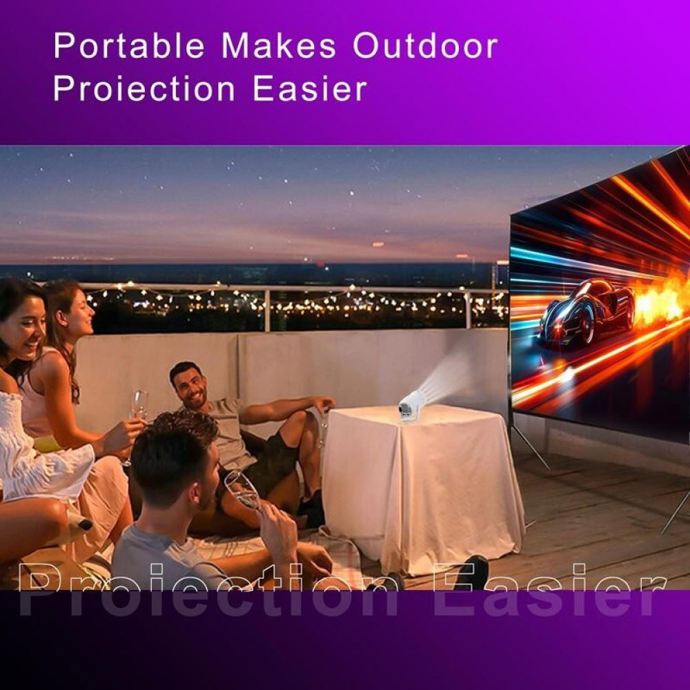 Intelligent Portable Projector With Android 12.0 For Family Use