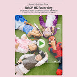 2.0-Inch 4X Zoom Hd Digital Camera For Kids - Blue - Blue - Rear View