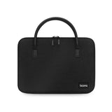 Waterproof Multifunctional Computer Bag - Black Oxford - Front View
