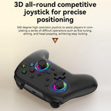 Wireless Gamepad for Nintendo Switch / Pro - Tooth Design - Tbd0603716904 White - Close-Up Angle