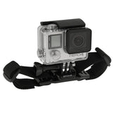 Universal Helmet Strap Mount for Action Cameras - Rear View