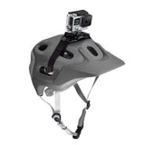 Universal Helmet Strap Mount for Action Cameras - Close-Up Angle