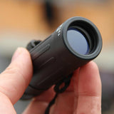 Compact Mini Monoculars - 8X21 Blue Film - Side View