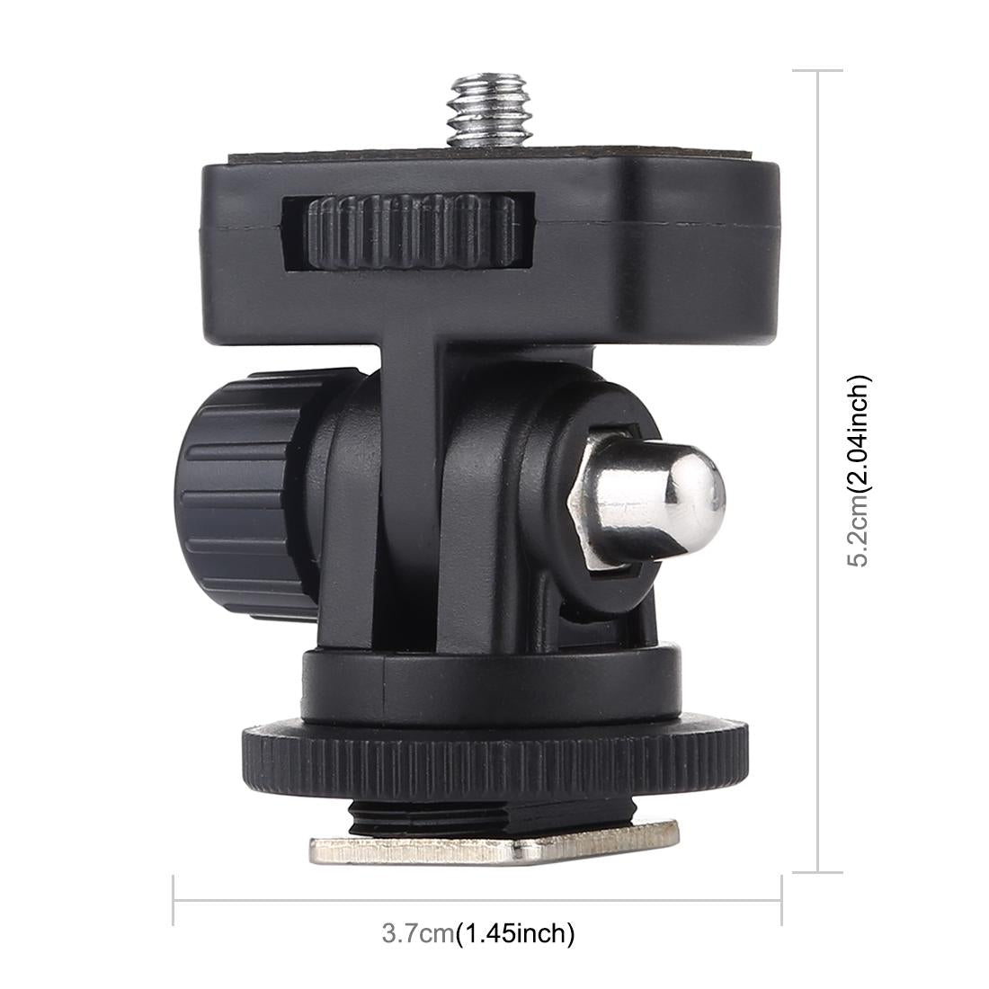 Cold Shoe Tripod with 1 / 4 Screw Thread