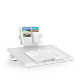 Adjustable Folding Tablet Stand for Dorm - Side View