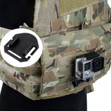 Aluminum Alloy Connection Shackles for Gopro Hero12 - Low Angle