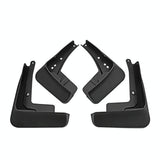 For Audi A3 Hatchback Sport 2021 4Pcs / Set Car Auto Soft Plastic Splash Flaps Fender Guard