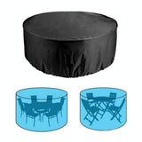 Waterproof Outdoor Furniture Cover for Courtyard Table and Chairs - 148x60cm