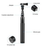 70cm Selfie Stick with Invisible Adapter for Insta360 one X2 / X3 - 45-Degree Angle