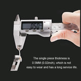 60 Degree Stainless Steel Thread Gauge - 51 Pieces - Close-Up Angle
