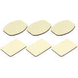 Set of 3 Flat and 3 Curved Adhesive Pads for Gopro Hero12 - Side View