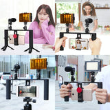 4-In-1 Vlogging Kit With Led Light Microphone Tripod And Stabilizer - Extra Image