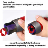 Soft Bristle Dusting Brush for Dyson Vacs V7-v15 - Close-Up Angle
