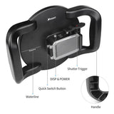 Underwater Dome Port for Dji Action Camera with Handle Trigger