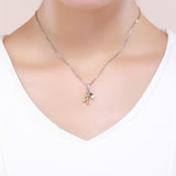 925 Sterling Silver Summer Cozy Head Pendant For Diy Bracelets & Necklaces - Extra Image