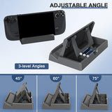 Steam Deck / Switch Adjustable Base Bracket - Universal Fit - 45-Degree Angle