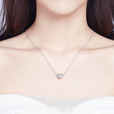 925 Sterling Silver Love Heart Beaded Bracelet Charms - Close-Up Angle