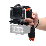 Gopro Diving Buoyancy Stick with Floating Hand Grip and Shutter Trigger - Top-Down View