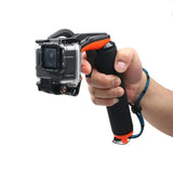 Gopro Diving Buoyancy Stick with Floating Hand Grip and Shutter Trigger - Low Angle